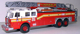 Seagrave Rear Mount Ladder