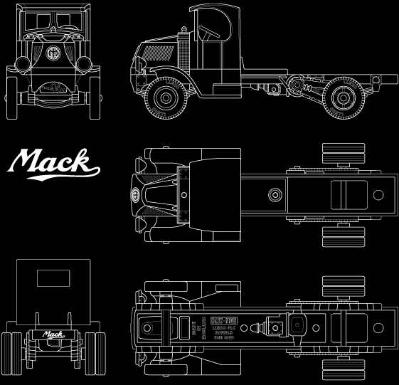 1928 MACK Type AC 7-ton Truck