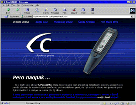 C-Pen 600MX, mal run skener