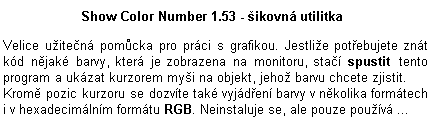 Progrmek si sthni z ikony OKO